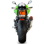 Scorpion Serket Carbon Oval Exhaust - Kawasaki Z 750 2007 - 2012