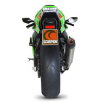 Scorpion Serket Taper Carbon Oval Exhaust - Kawasaki ZX 10R 2011 - 2015