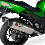 Scorpion Serket Carbon Oval Exhaust - Kawasaki ZZR1400 2012 - 2020