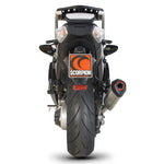 Scorpion Serket Carbon Oval Exhaust - Kawasaki GTR 1400 2007 - 2018