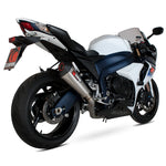 Scorpion Serket Taper Carbon Oval Exhaust - Suzuki GSXR 1000 K9 2009 - 2011