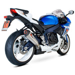 Scorpion Serket Taper Carbon Oval Exhaust - Suzuki GSXR 600 K11 2011 - 2019