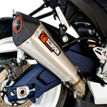 Scorpion Serket Taper Carbon Oval Exhaust - Suzuki GSXR 600 K11 2011 - 2019