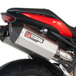 Scorpion Serket Stainless Oval Exhaust - Triumph Speed Triple 2011 - 2015