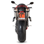 Scorpion Serket Carbon Oval Exhaust - Triumph Speed Triple 2011 - 2015