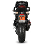 Scorpion Serket Carbon Oval Exhaust - Kawasaki Z800e 2013 - 2016