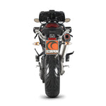 Scorpion Serket Carbon Oval Exhaust - Triumph Tiger 1050 2013 - 2016