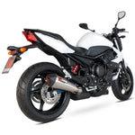 Scorpion Serket Taper Carbon Oval Exhaust - Yamaha XJ6 2009 - 2016