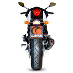 Scorpion Serket Taper Carbon Oval Exhaust - Yamaha XJ6 2009 - 2016