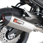 Scorpion Serket Stainless Oval Exhaust - Yamaha FZ8 2010 - 2016