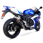 Scorpion RP-1 GP Satin Titanium Round Exhaust Suzuki GSXR600 K6-7 2006 - 2007