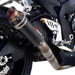 Scorpion RP-1 GP Satin Titanium Round Exhaust Suzuki GSXR600 K6-7 2006 - 2007