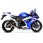 Scorpion RP-1 GP Carbon Round Exhaust - Suzuki GSXR600 K6-7 2006 - 2007