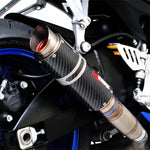 Scorpion RP-1 GP Satin Titanium Round Exhaust Suzuki GSXR600 K8-10 2008 - 2010