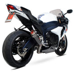 Scorpion RP-1 GP Satin Titanium Round Exhaust Suzuki GSXR 1000 K9 2009 - 2011