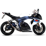 Scorpion RP-1 GP Carbon Round Exhaust - Suzuki GSXR 1000 K9 2009 - 2011