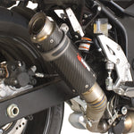 Scorpion RP-1 GP Satin Titanium Round Exhaust Suzuki GSR 750 2011 - 2016