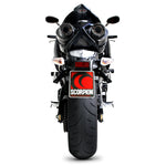 Scorpion Stealth Carbon Oval Exhaust Carbon Outlet Suzuki B KING 08>Current