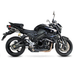 Scorpion Stealth Satin Titanium Oval Exhaust Carbon Outlet Suzuki B KING 08>Current