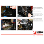 Scorpion Stealth Carbon Oval Exhaust Carbon Outlet Suzuki B KING 08>Current