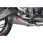 Scorpion Serket Taper Carbon Oval Exhaust - Triumph Street Triple 675 R & RX 2013 - 2016