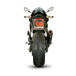 Scorpion Serket Taper Stainless Oval Exhaust - Kawasaki Z800 13-16