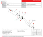 Scorpion Factory Stainless Oval Exhaust Carbon Outlet Honda CBR 600 Fi F4i 01-08