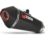 Scorpion Serket Taper Carbon Oval Exhaust - Honda CBR 1000 RR 2017 - 2019