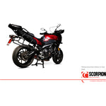 Scorpion Serket Taper Stainless Oval Exhaust - Yamaha MT-09 Tracer 2015 - 2020