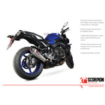 Scorpion Serket Taper Stainless Oval Exhaust - Yamaha MT-10 2016 - 2021