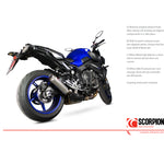 Scorpion RP-1 GP Titanium Round Exhaust Yamaha MT-10 2016-2017