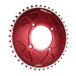 Apico Solid Rear Sprocket - Gas Gas 2000-22, Montesa 4RT 2005-22, Sherco Trials 2002-22 - Red/ 40T