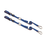 Raceline Tie Down Straps With Extra Loop  Snap Hooks - Blue