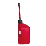 Tuff Jug 10 Litre Fuel Can With Standard Cap & Auto Spout - Red/Red