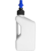 Tuff Jug 20 Litre Fast Fill Fuel Can With Ripper Cap - White/ Blue