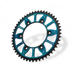 Apico Xtreme Alloy/Steel Rear Sprocket - KTM SX/EXC 125-620 1990-2024, Husqvarna TE/TC/FE/FC 2000-24 Blue/45T