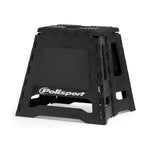 Polisport Moto Folding Fold Out Paddock Box Stand - Black/ Black