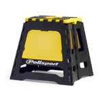 Polisport Moto Folding Box Paddock Stand - Black/ Yellow