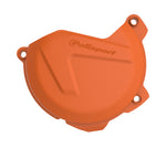 Polisport Clutch Cover Protector - KTM SXF250 2013-15, SXF350 2011-15, EXC-F250 2014-16, EXC-F350 2012-16 - Orange