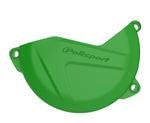 Polisport Clutch Cover Protector - Kawasaki KXF450 2006-15 - Green