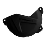 Polisport Clutch Cover Protector - Yamaha WRF450 2009-15 - Black