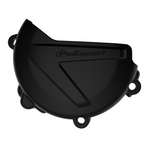 Polisport Clutch Cover Protector - Yamaha YZ125 2008-23, YZ125X 2020-23 - Black