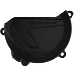 Polisport Clutch Cover Protector - Yamaha YZ250 2000-23, YZ250X 2017-23 - Black