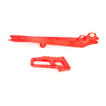 Polisport Chain Guide & Slider Kit - Honda CRF250R 2011-13, CRF450R 2011-12 - Red