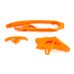 Polisport Chain Guide & Slider Kit - KTM SX 2012-15, SXF 2011-15 - Orange