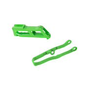 Polisport Chain Guide & Slider Kit - Kawasaki KXF250 2021-23, KXF450 2019-23 - Green