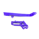 Polisport Chain Guide & Slider Kit - Yamaha YZF250 2009-23, YZF450 2009-22, WRF250 2015-23 - Blue