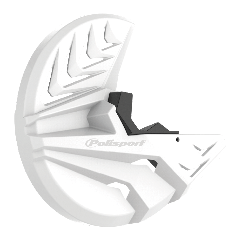 Polisport Front Disc & Bottom Fork Protector - Beta RR 2T/4T 2013-18 - White