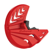 Polisport Front Disc Protector - Gas Gas MC/MC-F/EC/EC-F 2021-23 - Red