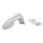 Polisport Front Fender & Adaptor Kit - KTM SX/SXF 2007-12, EXC/EXC-F 2008-13 - White